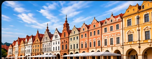 Illustration of a Czech destination